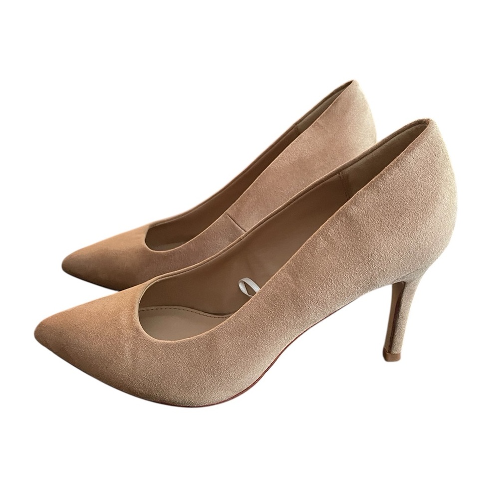 A New Day Tan Heels with Pointed Toe - Picture 4 of 8